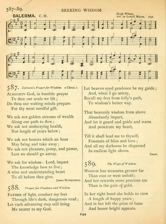 Hymn and Tune Book for the Church and the Home. (Rev. ed.) page 249