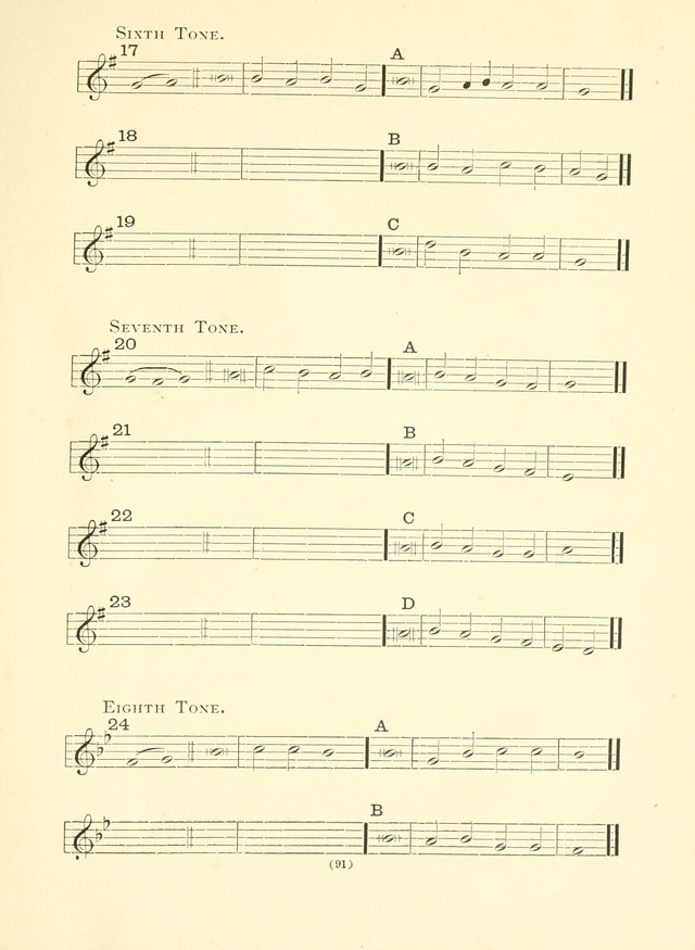 Hymn Tunes: being further contributions to the hymnody of the church page 91