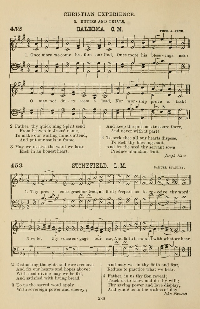 Hymn and Tune Book of the Methodist Episcopal Church, South (Round Note Ed.) page 230