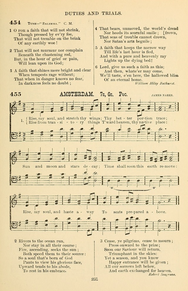 Hymn and Tune Book of the Methodist Episcopal Church, South (Round Note Ed.) page 231