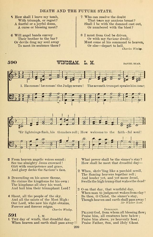 Hymn and Tune Book of the Methodist Episcopal Church, South (Round Note Ed.) page 299