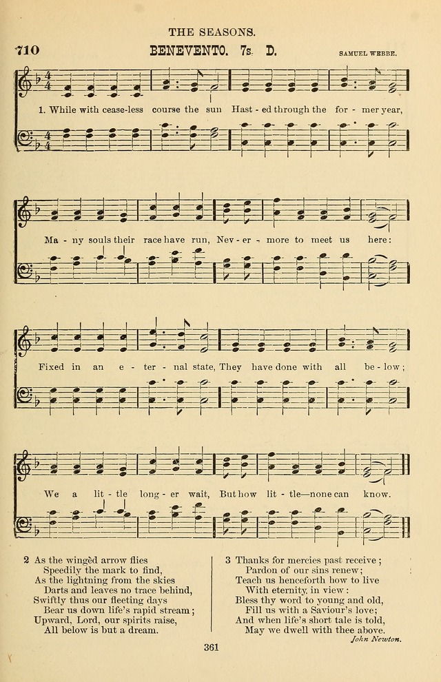 Hymn and Tune Book of the Methodist Episcopal Church, South (Round Note Ed.) page 361