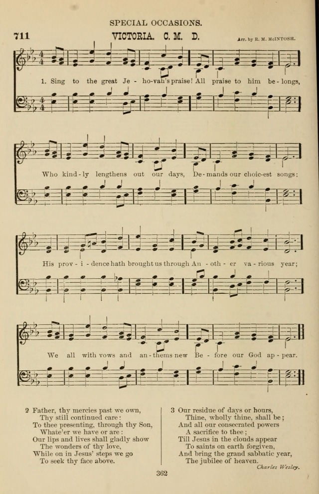 Hymn and Tune Book of the Methodist Episcopal Church, South (Round Note Ed.) page 362