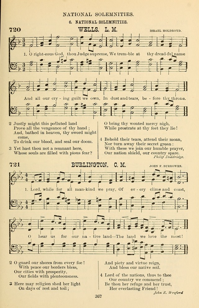 Hymn and Tune Book of the Methodist Episcopal Church, South (Round Note Ed.) page 367