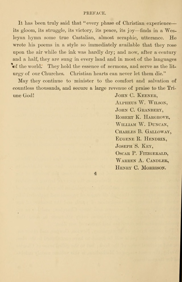 Hymn and Tune Book of the Methodist Episcopal Church, South (Round Note Ed.) page 4