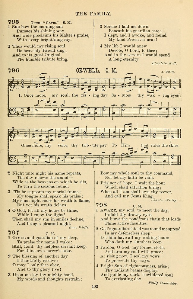 Hymn and Tune Book of the Methodist Episcopal Church, South (Round Note Ed.) page 403