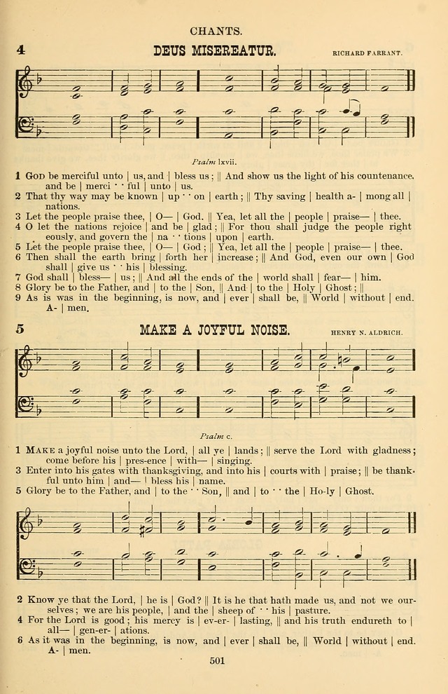 Hymn and Tune Book of the Methodist Episcopal Church, South (Round Note Ed.) page 501