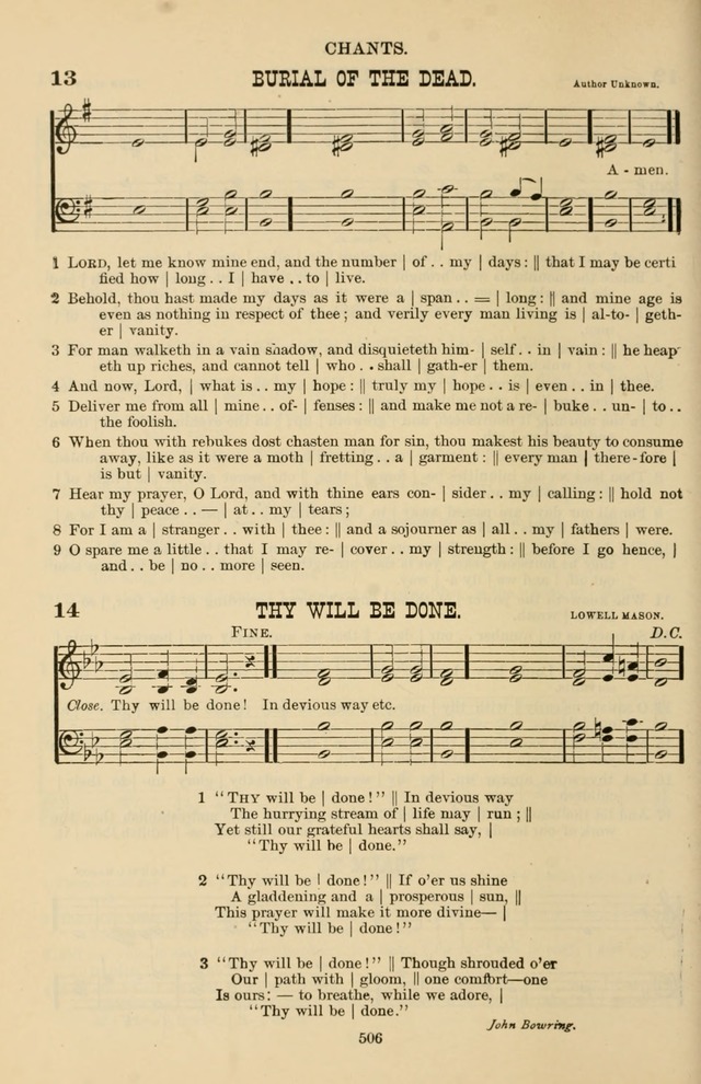 Hymn and Tune Book of the Methodist Episcopal Church, South (Round Note Ed.) page 506