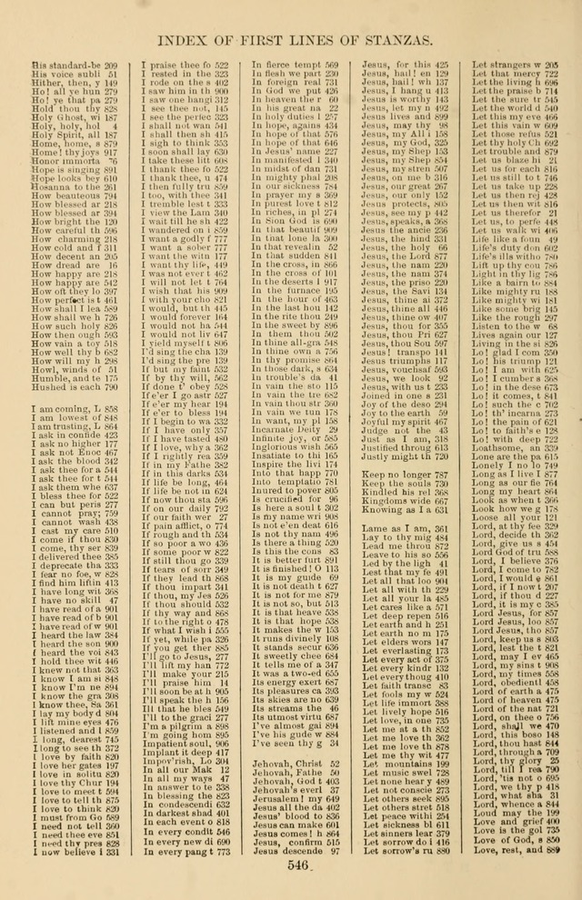 Hymn and Tune Book of the Methodist Episcopal Church, South (Round Note Ed.) page 546