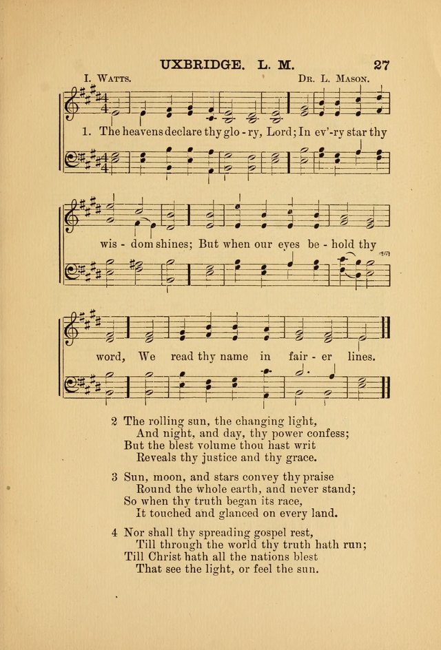 Hymn and Tune Book: for Schools and Colleges page 27