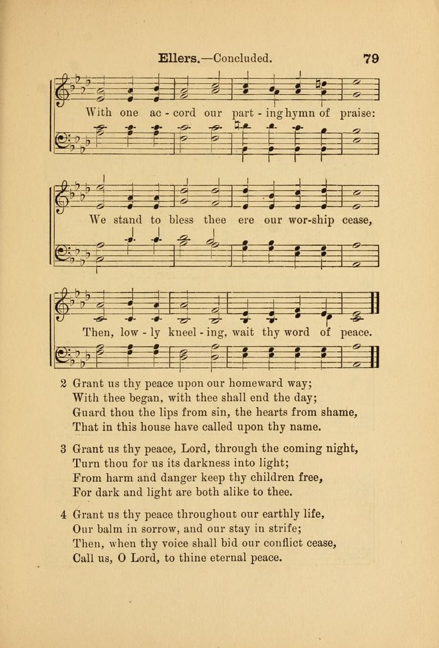 Hymn and Tune Book: for Schools and Colleges page 79