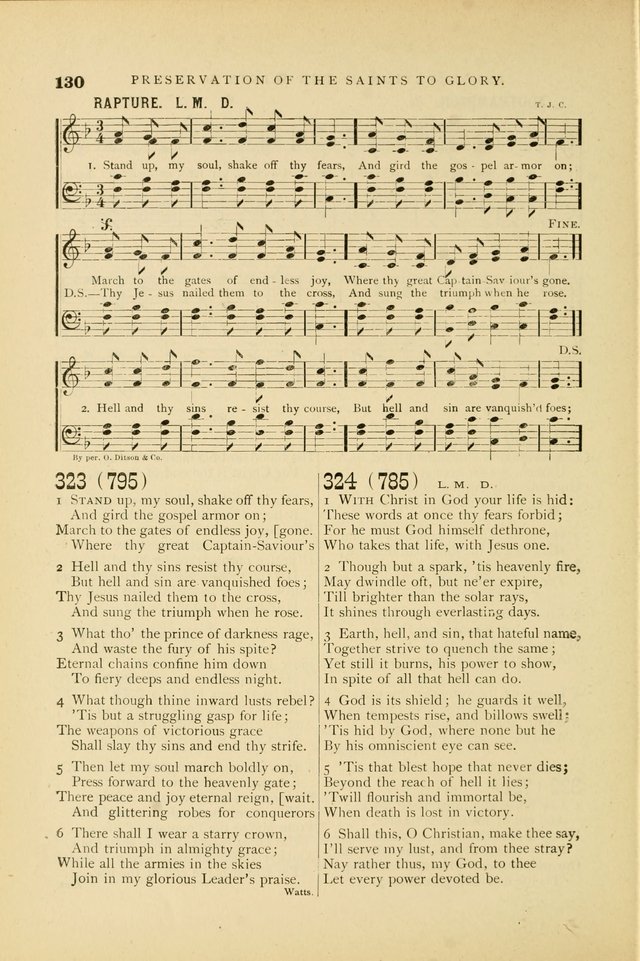 Hymn and Tune Book for Use in Old School or Primitive Baptist Churches page 130