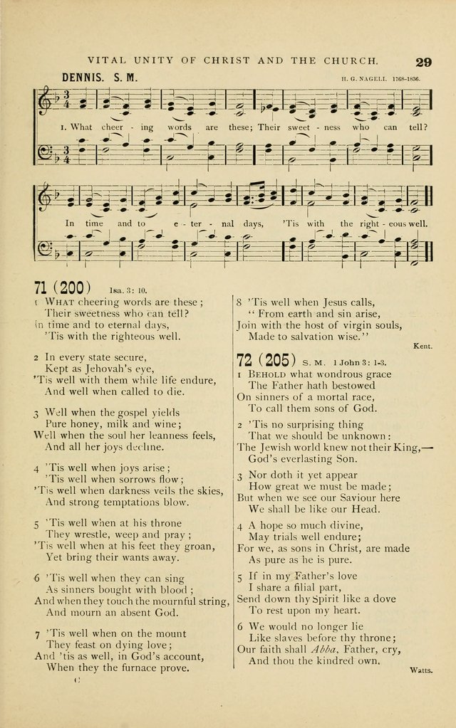 Hymn and Tune Book for Use in Old School or Primitive Baptist Churches page 29