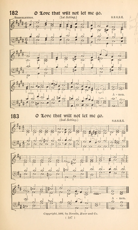 Hymn Tunes page 107
