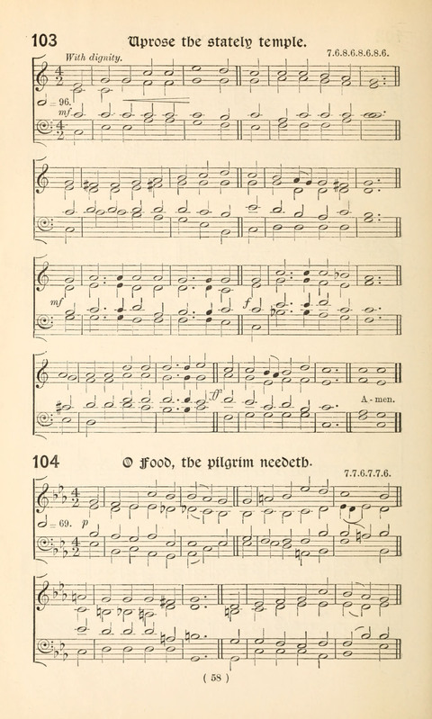 Hymn Tunes page 58