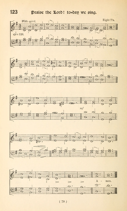 Hymn Tunes page 70