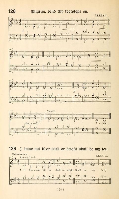 Hymn Tunes page 74