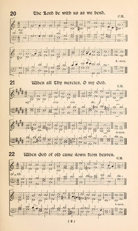 Hymn Tunes page 9