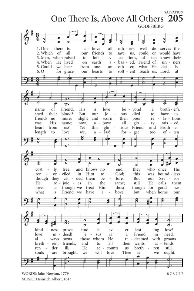 Hymns to the Living God page 166