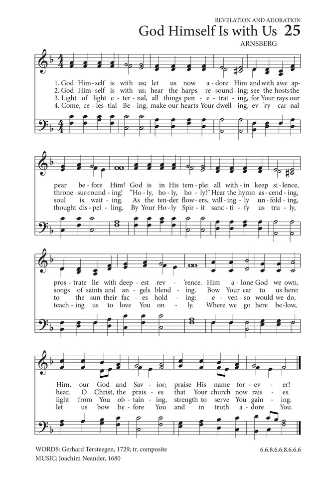 Hymns to the Living God page 18
