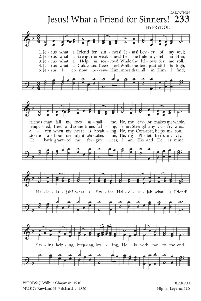 Hymns to the Living God page 188