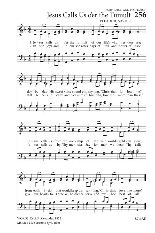 Hymns to the Living God page 206