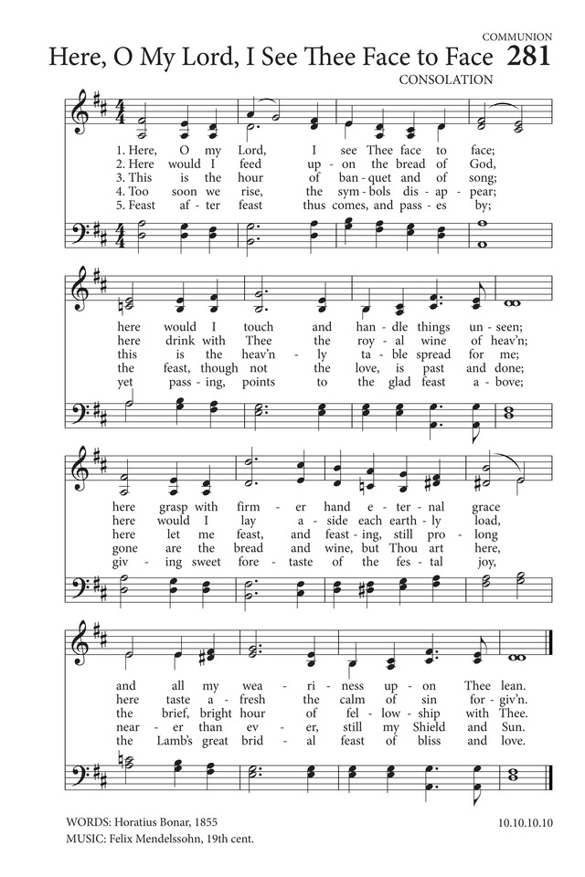Hymns to the Living God page 224