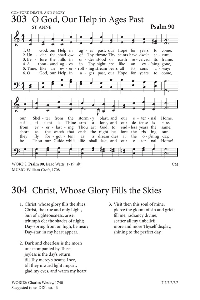 Hymns to the Living God page 241