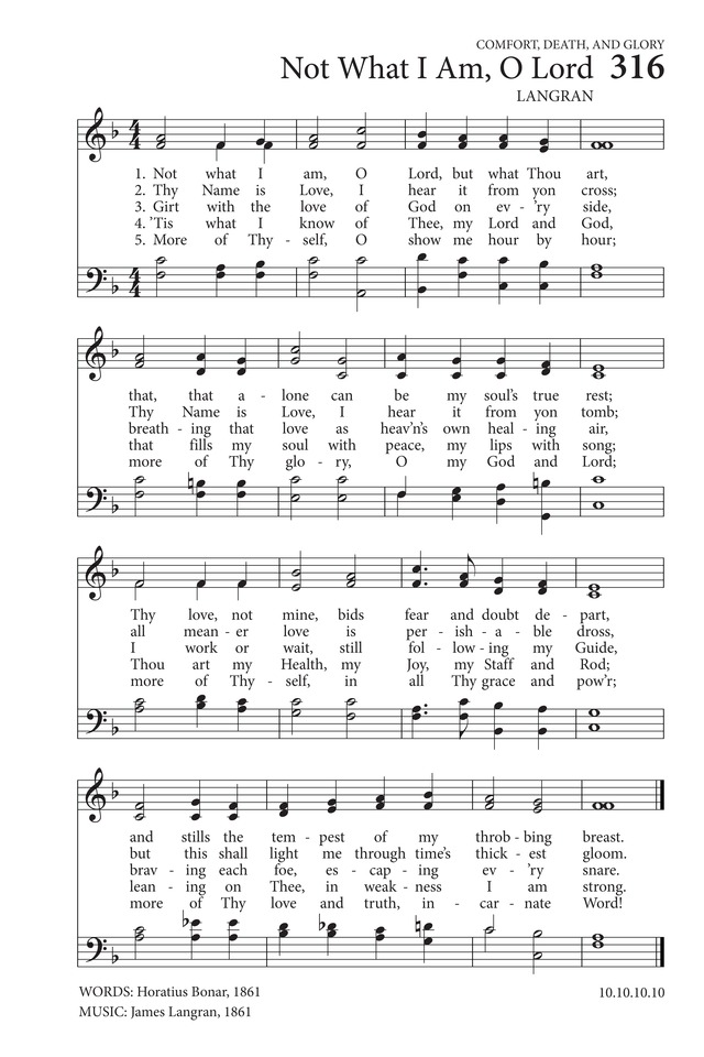 Hymns to the Living God page 252