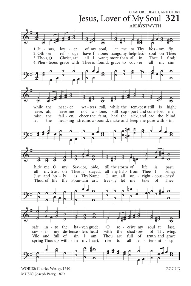 Hymns to the Living God page 256