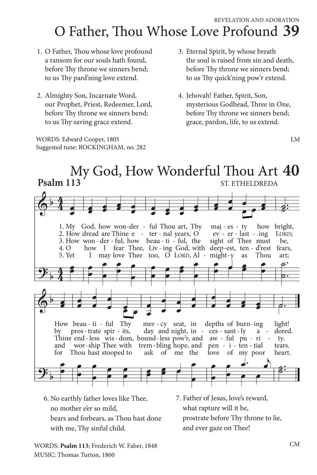 Hymns to the Living God page 30