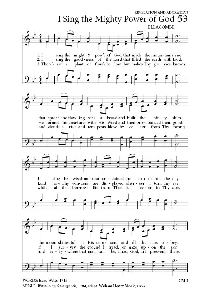 Hymns to the Living God page 40
