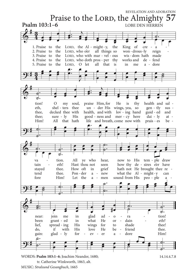 Hymns to the Living God page 44