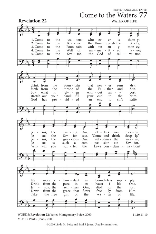 Hymns to the Living God page 60