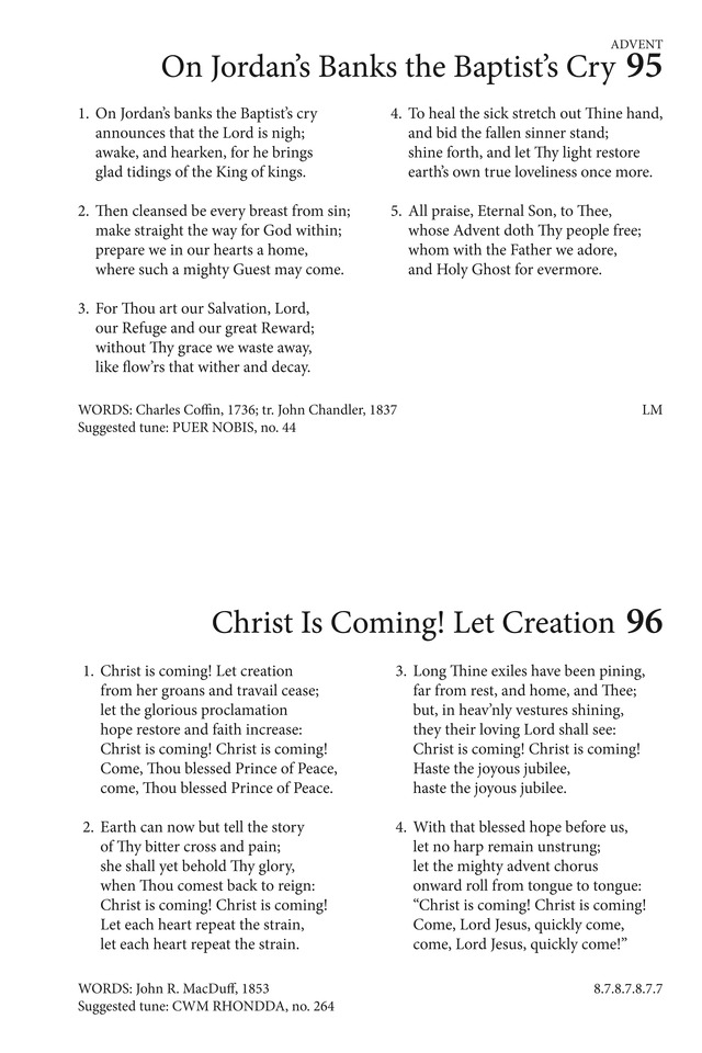 Hymns to the Living God page 74