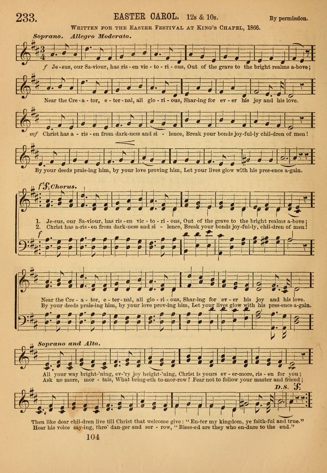 Hymn, Tune, and Service Book for Sunday Schools page 194