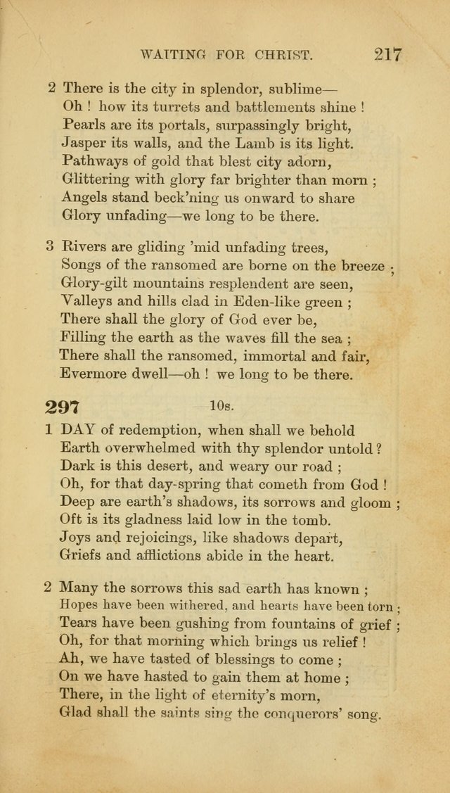 Hymns and Tunes: for those who keep the commandments of God and the faith of Jesus. page 222