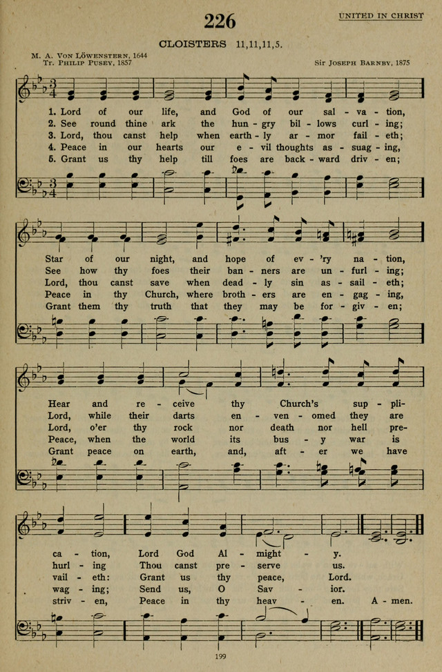 Hymns of the United Church page 199