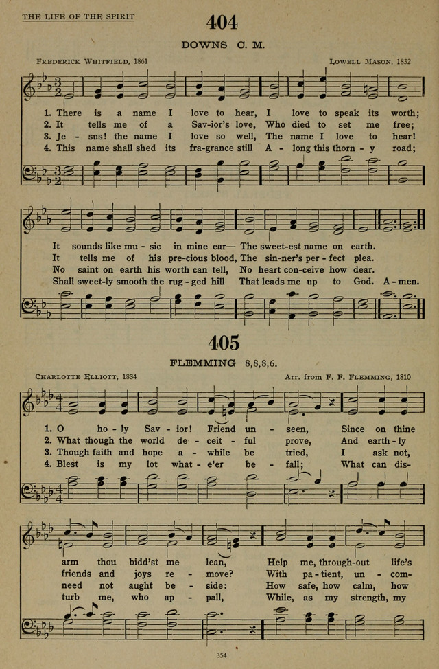 Hymns of the United Church page 354