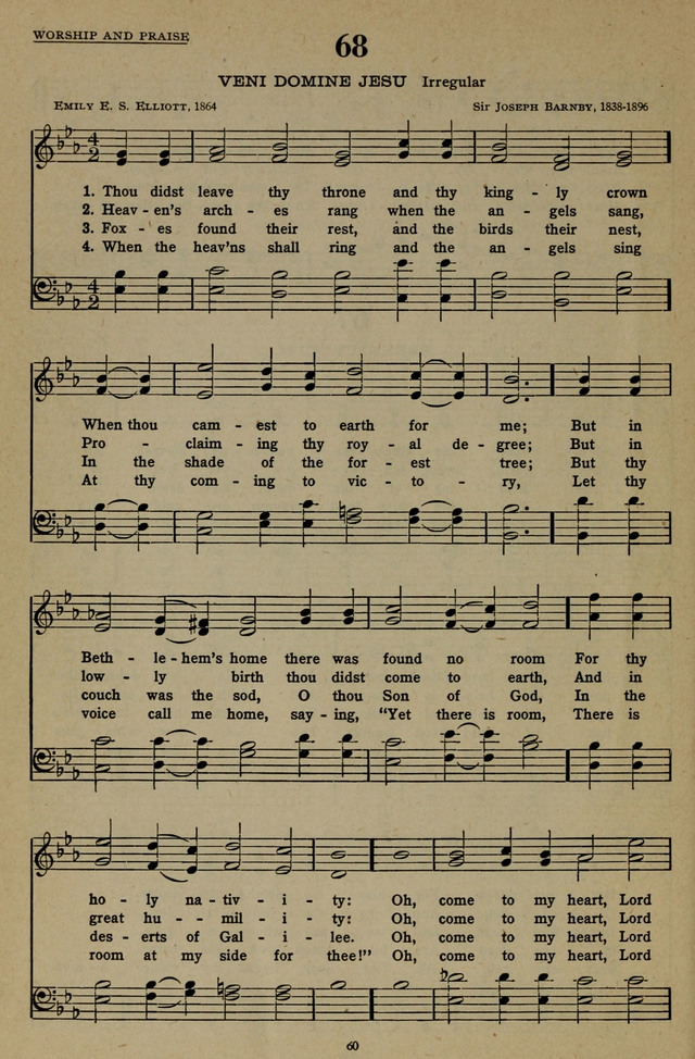 Hymns of the United Church page 60