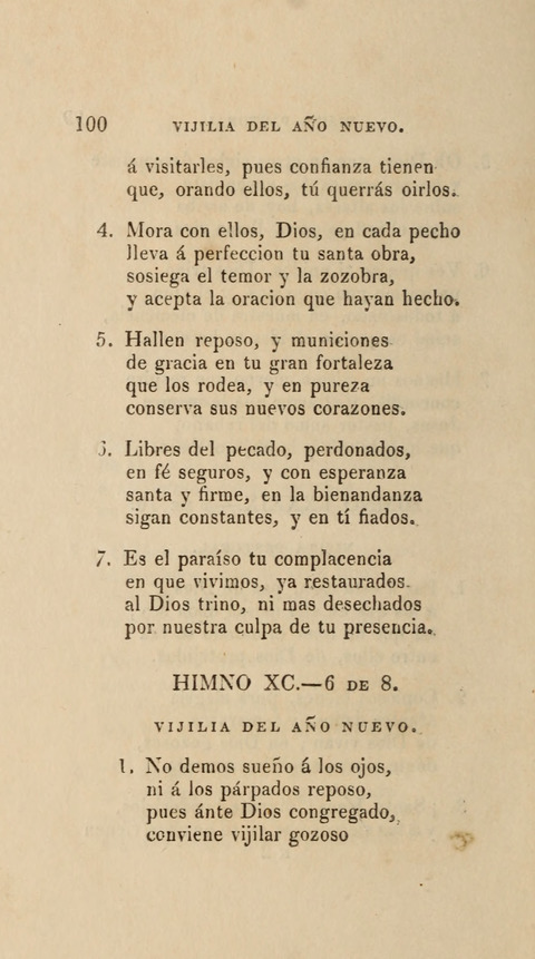 Himnos para el Uso de las Congregaciones Españolas de la Iglesia Protestante Metodista page 108