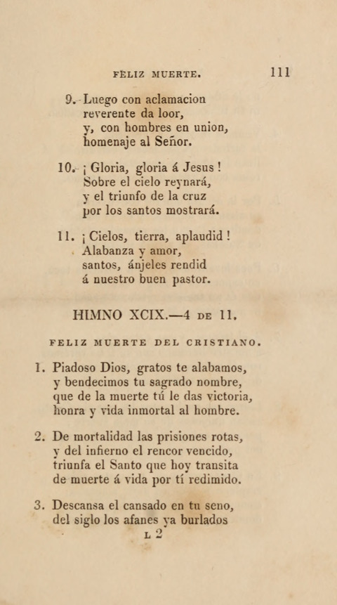 Himnos para el Uso de las Congregaciones Españolas de la Iglesia Protestante Metodista page 119