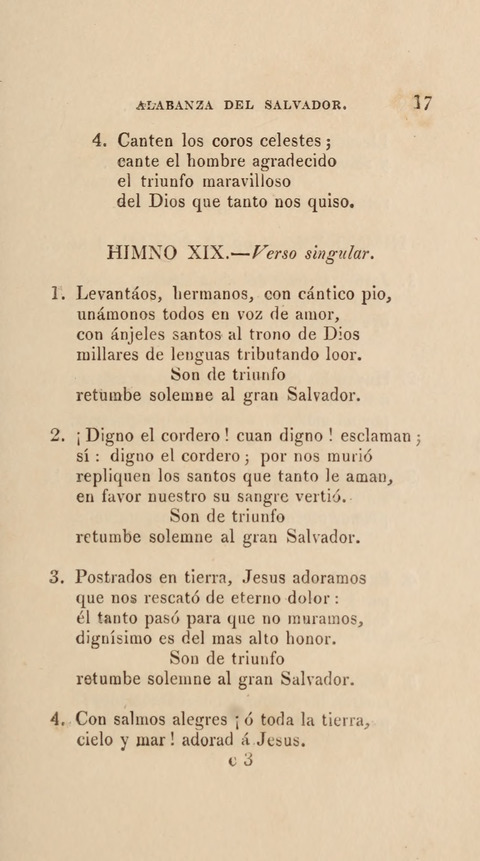 Himnos para el Uso de las Congregaciones Españolas de la Iglesia Protestante Metodista page 25