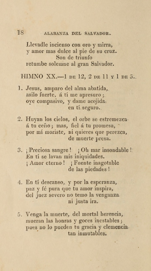 Himnos para el Uso de las Congregaciones Españolas de la Iglesia Protestante Metodista page 26