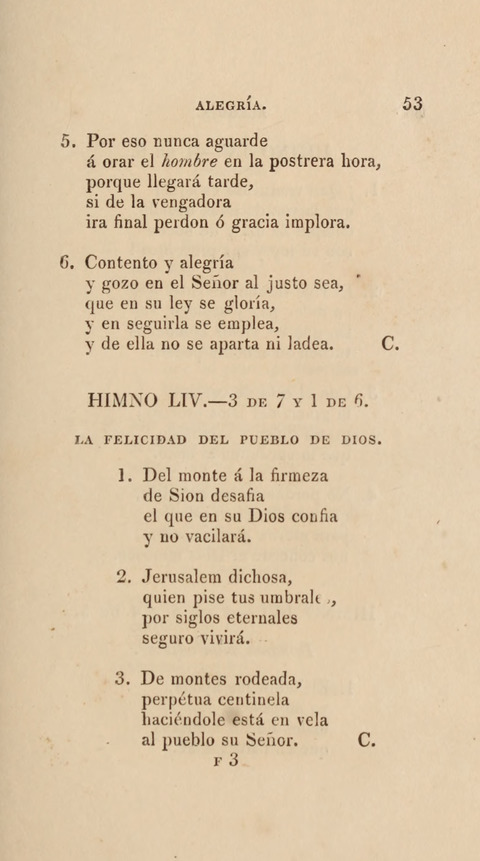 Himnos para el Uso de las Congregaciones Españolas de la Iglesia Protestante Metodista page 61