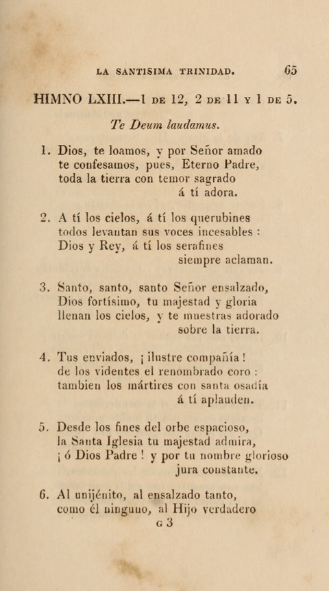 Himnos para el Uso de las Congregaciones Españolas de la Iglesia Protestante Metodista page 73