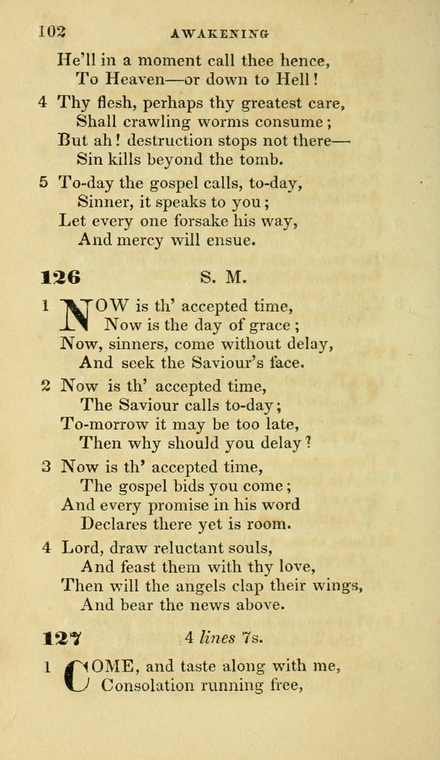 Hymns selected from various authors: for the use of the Evangelical Association, and all lovers of pious devotion (5th ed.) page 102