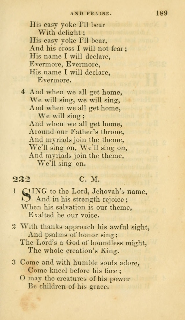 Hymns selected from various authors: for the use of the Evangelical Association, and all lovers of pious devotion (5th ed.) page 191