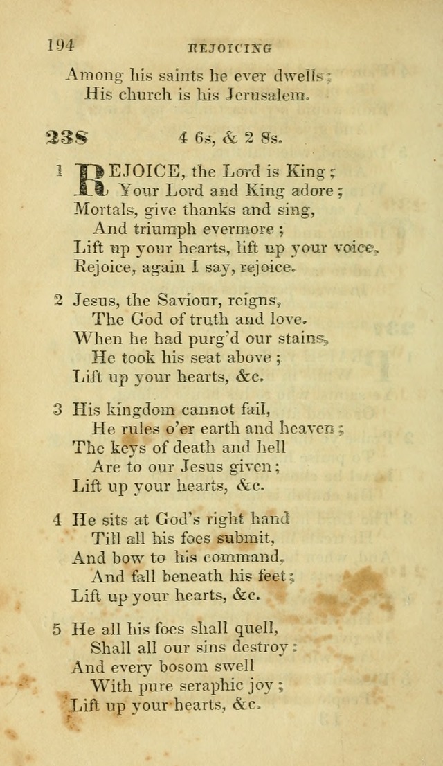 Hymns selected from various authors: for the use of the Evangelical Association, and all lovers of pious devotion (5th ed.) page 196