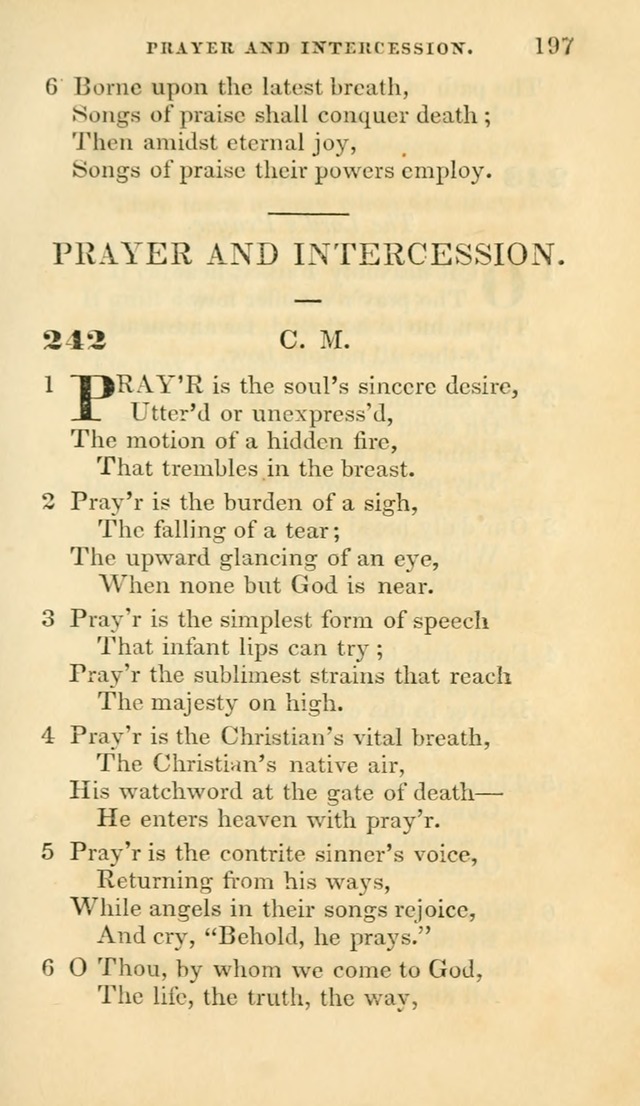 Hymns selected from various authors: for the use of the Evangelical Association, and all lovers of pious devotion (5th ed.) page 199